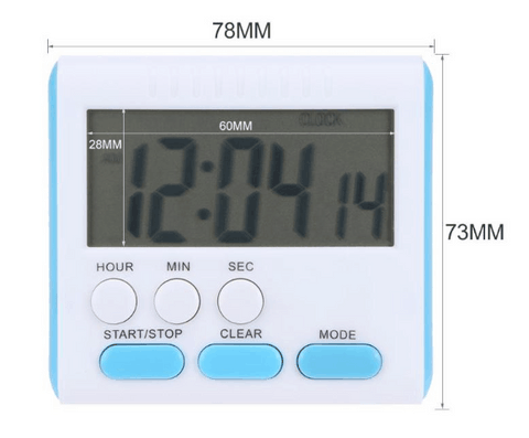 Minuteur et horloge électronique aimanté