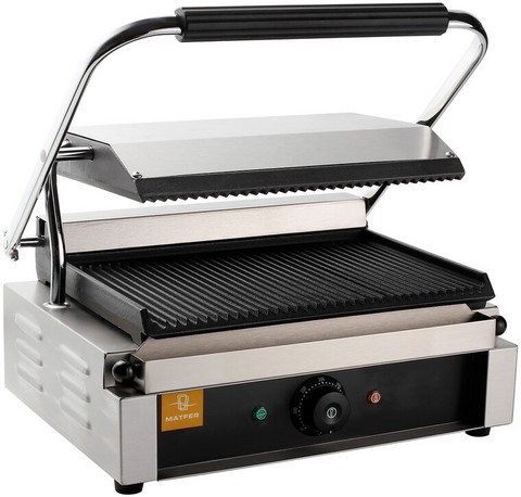 GRILL FONTE RAINURÉE SIMPLE 2,2 KW matfer