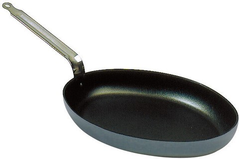 CHEF PLUS POÊLE OVALE ANTI-ADHÉRENTE 36 CM