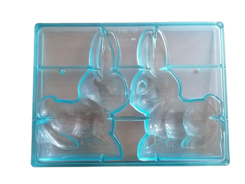 Moule chocolat polycarbonate lapin