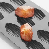 Moule silicone 9 MINI MADELEINES martellato